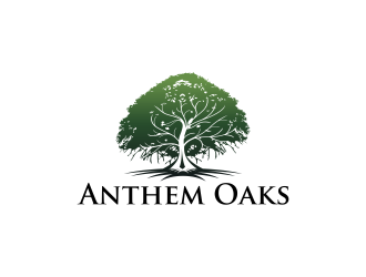 Anthem Oaks logo design by pakNton