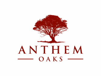 Anthem Oaks logo design by haidar