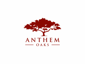 Anthem Oaks logo design by haidar
