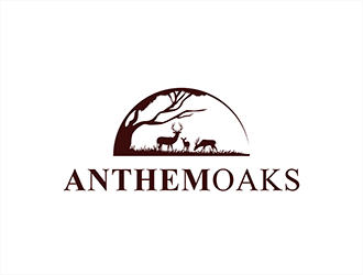 Anthem Oaks logo design by hole