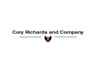 Our logo is an owl with its wings spread. our company name Cory Richards & Company logo design by serdadu