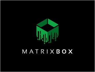 Matrix Box logo design by Horo Tokono