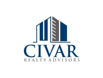 CIVAR Realty Advisors logo design by agil