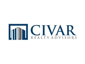 CIVAR Realty Advisors logo design by agil