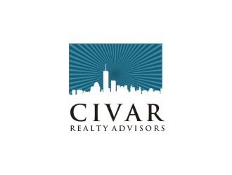 CIVAR Realty Advisors logo design by Meyda