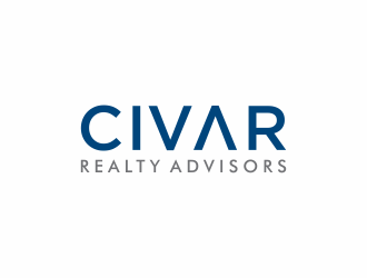 CIVAR Realty Advisors logo design by haidar