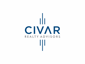 CIVAR Realty Advisors logo design by haidar