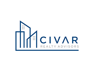 CIVAR Realty Advisors logo design by checx