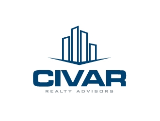 CIVAR Realty Advisors logo design by Marianne