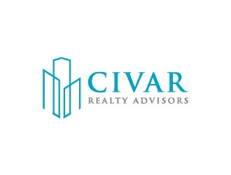CIVAR Realty Advisors logo design by Fear