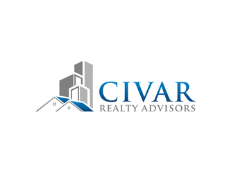 CIVAR Realty Advisors logo design by bomie