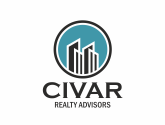 CIVAR Realty Advisors logo design by serprimero
