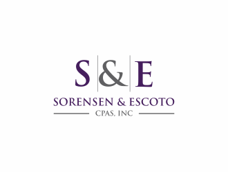 Sorensen & Escoto, CPAs, Inc. logo design by haidar