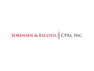 Sorensen & Escoto, CPAs, Inc. logo design by ammad