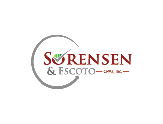 Sorensen & Escoto, CPAs, Inc. logo design by Andri