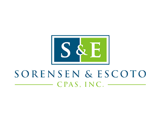 Sorensen & Escoto, CPAs, Inc. logo design by checx