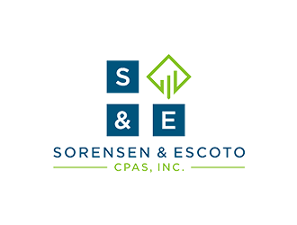 Sorensen & Escoto, CPAs, Inc. logo design by checx