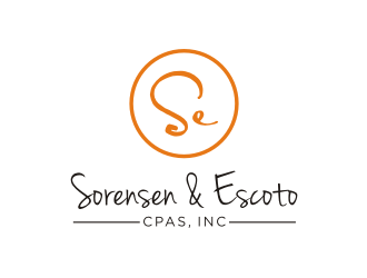 Sorensen & Escoto, CPAs, Inc. logo design by Franky.