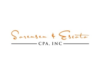 Sorensen & Escoto, CPAs, Inc. logo design by Franky.