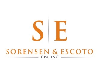 Sorensen & Escoto, CPAs, Inc. logo design by Franky.