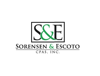 Sorensen & Escoto, CPAs, Inc. logo design by gilkkj
