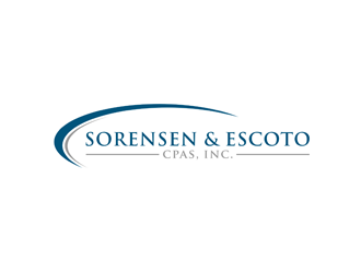 Sorensen & Escoto, CPAs, Inc. logo design by bomie