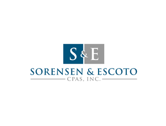 Sorensen & Escoto, CPAs, Inc. logo design by bomie