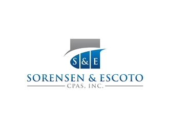 Sorensen & Escoto, CPAs, Inc. logo design by bomie