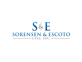 Sorensen & Escoto, CPAs, Inc. logo design by bomie