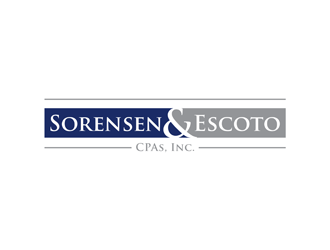 Sorensen & Escoto, CPAs, Inc. logo design by alby