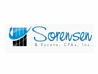 Sorensen & Escoto, CPAs, Inc. logo design by usashi