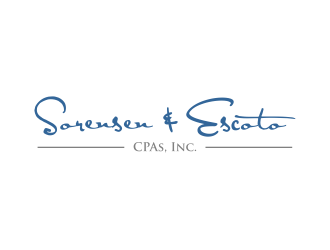 Sorensen & Escoto, CPAs, Inc. logo design by cintoko