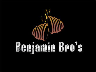 Benjamin Bro’s  logo design by Girly