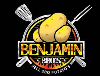 Benjamin Bro’s  logo design by shere