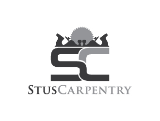 Stus Carpentry logo design by dhika