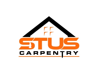 Stus Carpentry logo design by JJlcool