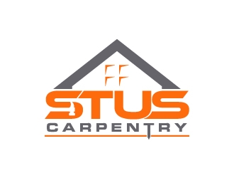 Stus Carpentry logo design by JJlcool