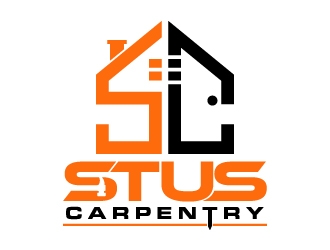 Stus Carpentry logo design by JJlcool