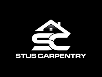 Stus Carpentry logo design by haidar