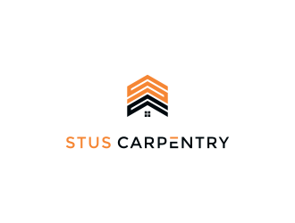 Stus Carpentry logo design by Kraken