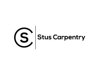 Stus Carpentry logo design by Fear