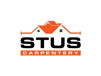 Stus Carpentry logo design by Fear