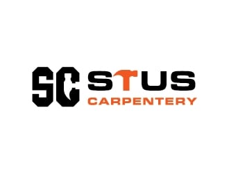 Stus Carpentry logo design by Fear