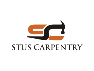 Stus Carpentry logo design by iltizam