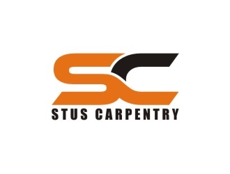 Stus Carpentry logo design by agil