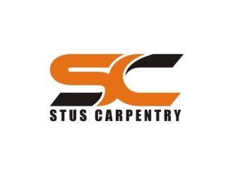 Stus Carpentry logo design by agil