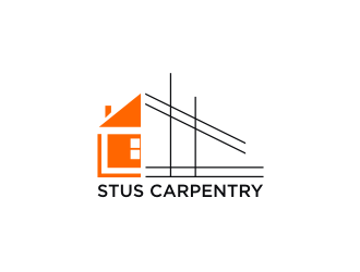 Stus Carpentry logo design by logitec
