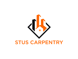 Stus Carpentry logo design by logitec