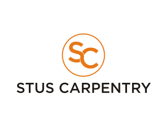 Stus Carpentry logo design by Franky.