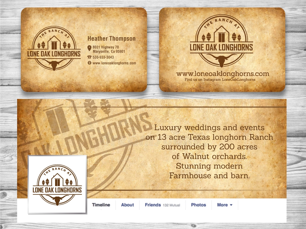 The Ranch at Lone Oak Longhorns logo design by jaize